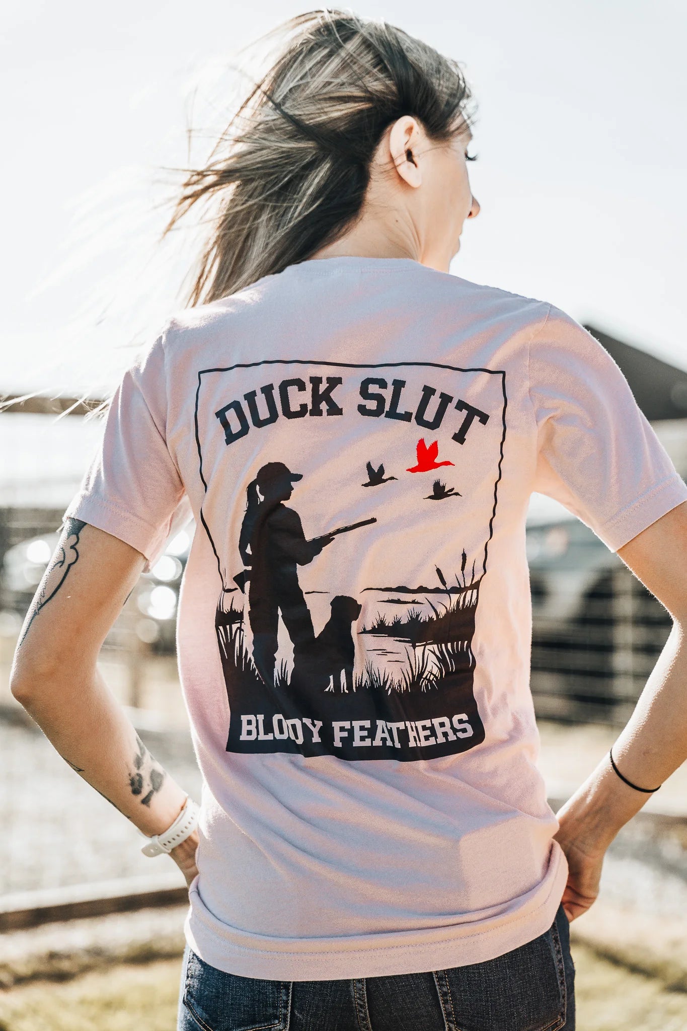 Female Duck Slut T-shirt
